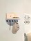 Key Holder for Wall with Shelf - Wood Mail Organizer and Rack with Shelf Hooks Wall Mounted for Entryway Decor Magazines Letter Storage Farmhouse Living Room Bedroom Doorway Grey